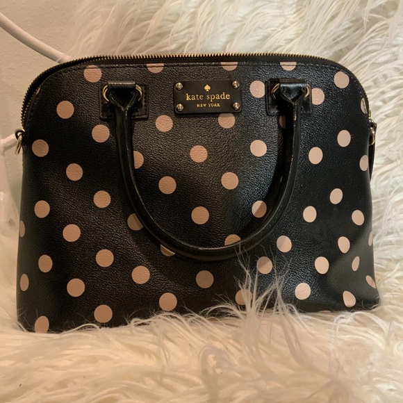 COPY - Kate Spade Polka Dotted Purse - Picture 1 of 7